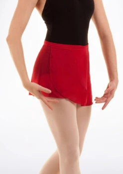 Bloch Professional Wrap Dance Skirt -Capezi Dance Wear Shop BLR5130 MAIN RED 95375.1678926143