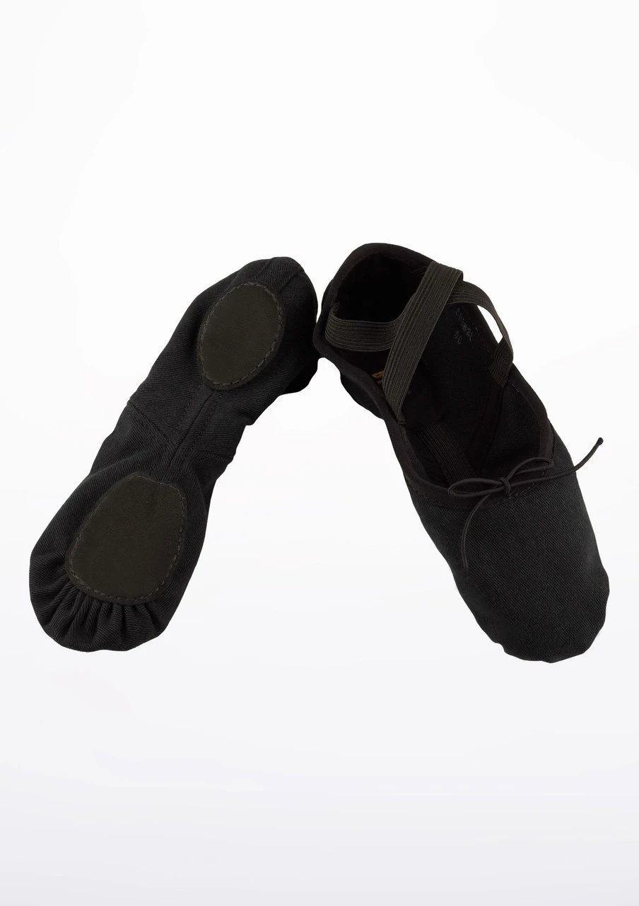 Bloch Zenith Split Sole Ballet Shoe - Black 2 Bloch Zenith Split Sole Ballet Shoe - Black - Image 2