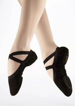 Bloch Pro Elastic S0621L Split Sole Ballet Shoe - Black -Capezi Dance Wear Shop BLS0621 MAIN BLK T 36568.1698801329
