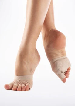 Bloch Soleil Foot Glove -Capezi Dance Wear Shop BLS0662 MAIN TAN T 89621.1698801329