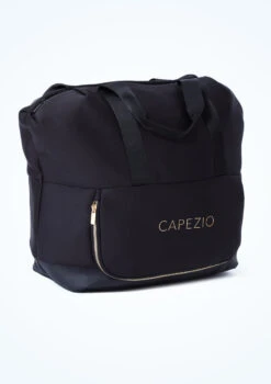 Capezio Signature Tote Dance Bag -Capezi Dance Wear Shop CAB223 BLK FRONT 1T 21380.1696634819