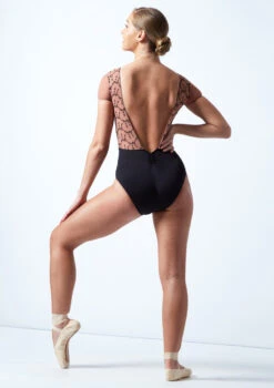 Ballet Rosa Cap Sleeve Embroidered Leotard -Capezi Dance Wear Shop CORALIE TOF BACK 1 85113.1678926722