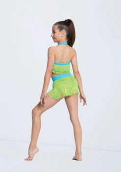 Weissman Work 11 Weissman Work -Capezi Dance Wear Shop D11462 lime turquoise 2172 08435.1678890824
