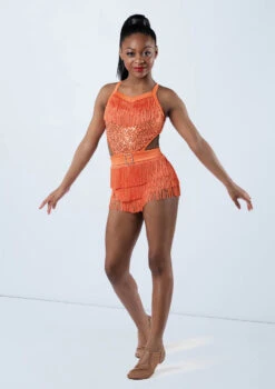 Weissman Can You Do This -Capezi Dance Wear Shop D12439 sunsetcoral 390 40526.1698840463