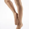 Danskin Shimmer Footed Dance Tights - Light Toast