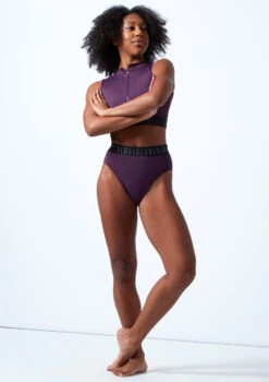 Bloch Teigan High Waisted Dance Briefs -Capezi Dance Wear Shop FR5011 DLA FRONT 1 30851.1678925802