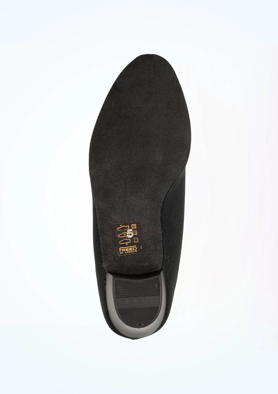 Freed RAD Canvas Character Shoe Cuban 1.75" - Black 3 Freed RAD Canvas Character Shoe Cuban 1.75" - Black - Image 3