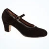 Intermezzo Nubuck Buckle Flamenco Shoe