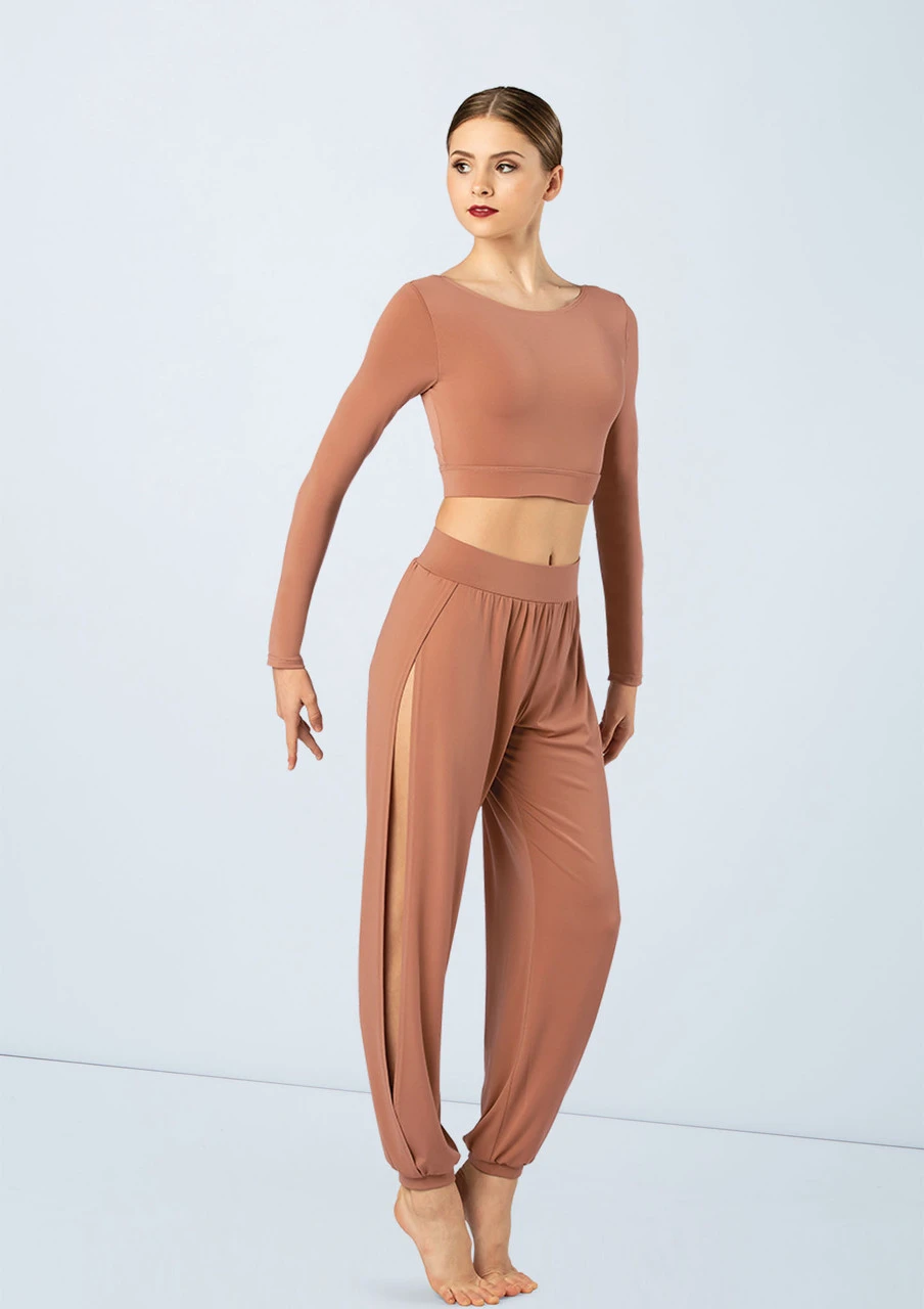Weissman Knotted Back Crop Top 5 Weissman Knotted Back Crop Top - Image 5