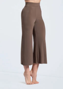 Weissman Matte Jersey Culottes 25 Weissman Matte Jersey Culottes -Capezi Dance Wear Shop MJ12791 mocha 478 72817.1678891070