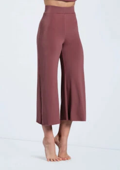 Weissman Matte Jersey Culottes 24 Weissman Matte Jersey Culottes -Capezi Dance Wear Shop MJ12791 rosewood 04 39265.1678891071