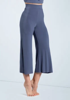 Weissman Matte Jersey Culottes 22 Weissman Matte Jersey Culottes -Capezi Dance Wear Shop MJ12791 slateblue 239 23162.1678891071