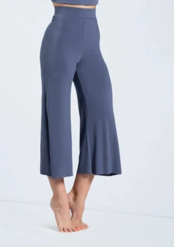 Weissman Matte Jersey Culottes 23 Weissman Matte Jersey Culottes -Capezi Dance Wear Shop MJ12791 slateblue 239 94955.1678891070