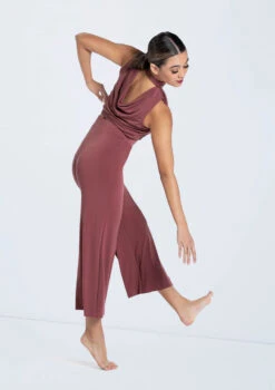 Weissman Matte Jersey Cowl Crop Top 7 Weissman Matte Jersey Cowl Crop Top -Capezi Dance Wear Shop MJ13035 rosewood MJ12791 rosewood 523 27027.1698840483
