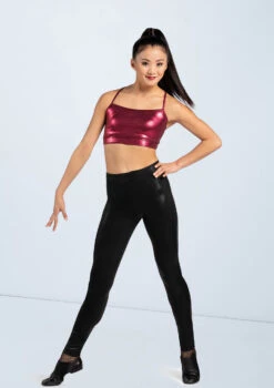 Weissman Metallic Racerback Bra Top 19 Weissman Metallic Racerback Bra Top -Capezi Dance Wear Shop ML2962 blackcherry ML8190 black 0995 71241.1698840495