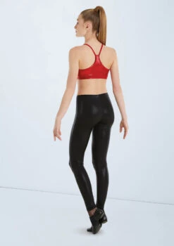 Weissman Metallic Racerback Bra Top 17 Weissman Metallic Racerback Bra Top -Capezi Dance Wear Shop ML2962 red 013 60593.1678891096