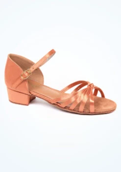 Move Dance Eliza Ballroom And Latin Shoe 1" - Dark Tan -Capezi Dance Wear Shop MOD0026 MAIN DTN T 60141.1694685519