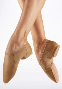 Move Illusion Split Sole Jazz Shoe - Tan 9 Move Illusion Split Sole Jazz Shoe - Tan -Capezi Dance Wear Shop MOJ0012 FEETMAIN TAN T 14395.1695432183
