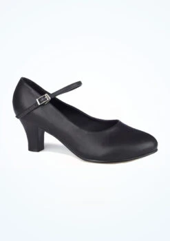 Move Dance Minelli Character Shoe 2" - Black -Capezi Dance Wear Shop MOK0015 MAIN BLK T 82399.1691197345