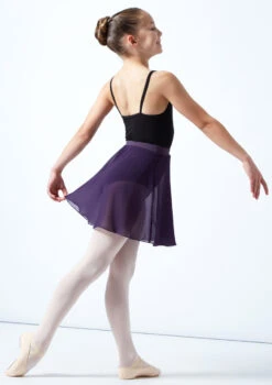 Move Dance Teen Adaline Chiffon Skirt -Capezi Dance Wear Shop MOR5023 PURP BACK 1 48085.1678884758