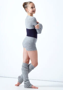 Move Dance Teen Daniella Knit Shrug -Capezi Dance Wear Shop MOZ5718 GRY BACK 1 04252.1678885168