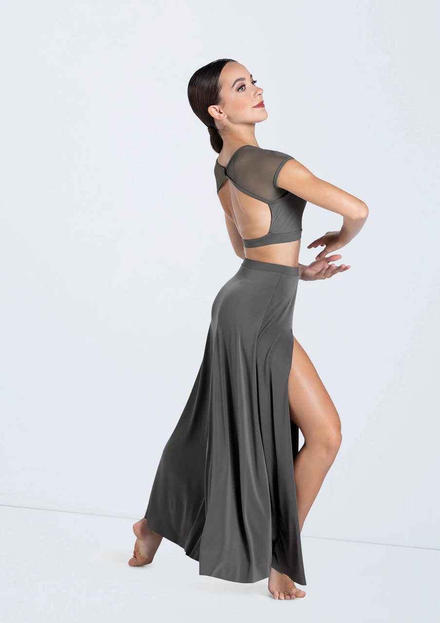 Weissman Matte Jersey Maxi Skirt 2 Weissman Matte Jersey Maxi Skirt - Image 2