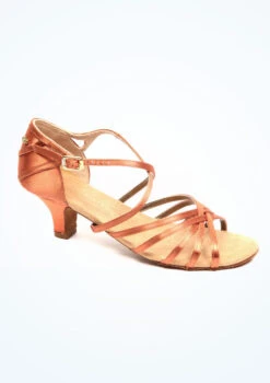 PortDance Sienna Ballroom & Latin Shoe 1.75" -Capezi Dance Wear Shop PD301 MAIN TAN T 65873.1694686125