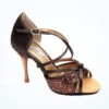 PortDance Protea Salsa & Tango Shoe 3" - Brown