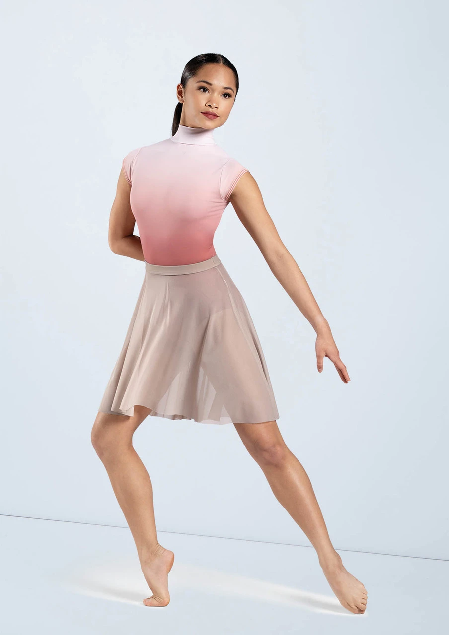 Weissman Printed Cap Sleeve Leotard 7 Weissman Printed Cap Sleeve Leotard - Image 7