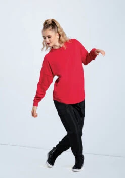 Weissman Long Sleeve Tee 8 Weissman Long Sleeve Tee -Capezi Dance Wear Shop PT12725 red AH12406 black 660 47140.1678891430