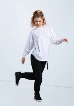 Weissman Long Sleeve Tee 10 Weissman Long Sleeve Tee -Capezi Dance Wear Shop PT12725 white AH12406 black 681 19938.1678891430