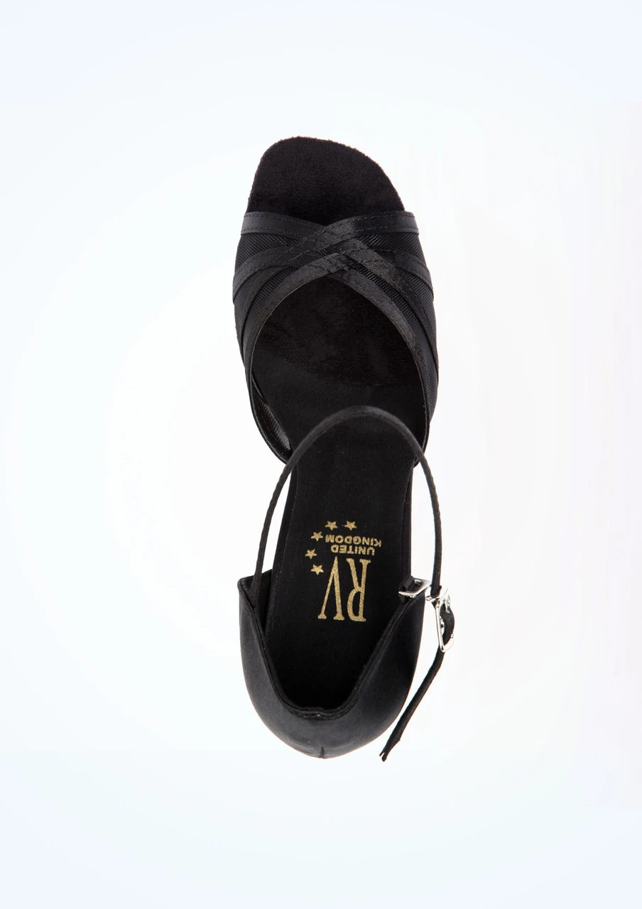 Roch Valley Aphrodite Ballroom & Latin Shoe 2.75" - Black 2 Roch Valley Aphrodite Ballroom & Latin Shoe 2.75" - Black - Image 2