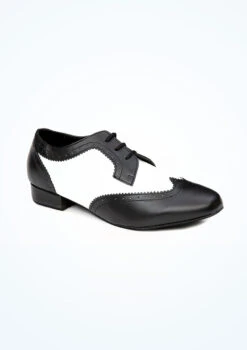 Roch Valley Ritz Two Tone Ballroom Shoe 1.2" -Capezi Dance Wear Shop RORITZ MAIN BKWT T 15138.1694686184