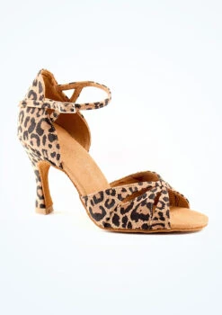 Rummos Leopard Salsa & Tango Shoe 3"