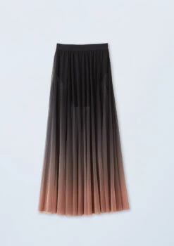 Weissman Ombre Mesh Maxi Skirt -Capezi Dance Wear Shop S12372 warmsand 934 76618.1678891465