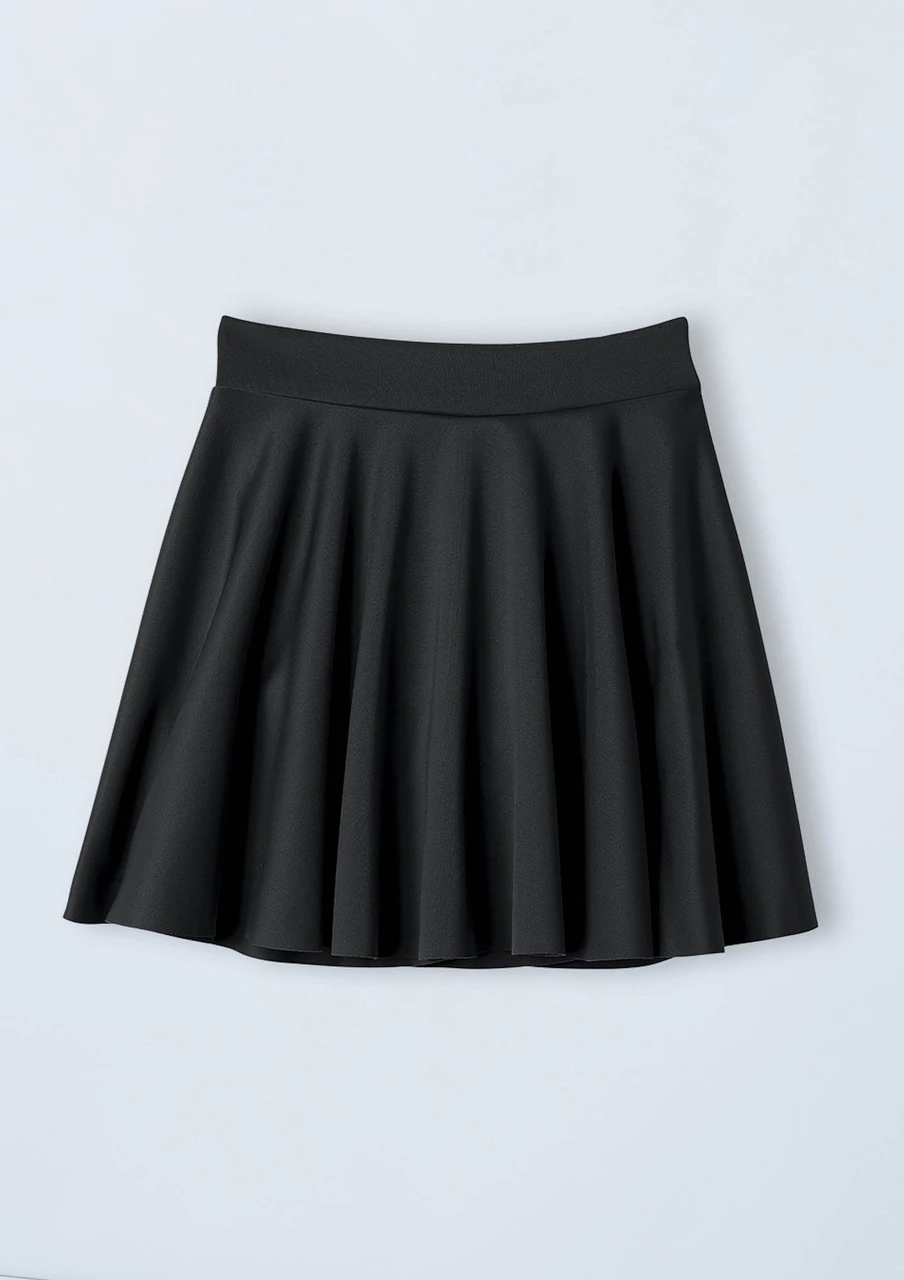 Weissman Neoprene Skater Skirt 1 Weissman Neoprene Skater Skirt