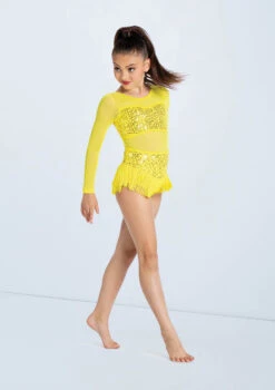 Weissman Tell Me You Love Me -Capezi Dance Wear Shop SQ13193 canary 3101t 89438.1698840541