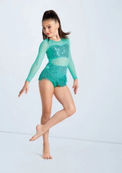 Weissman Tell Me You Love Me -Capezi Dance Wear Shop SQ13193 emerald 258 88254.1678891737