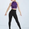 Weissman Ultra Sparkle Crop Top