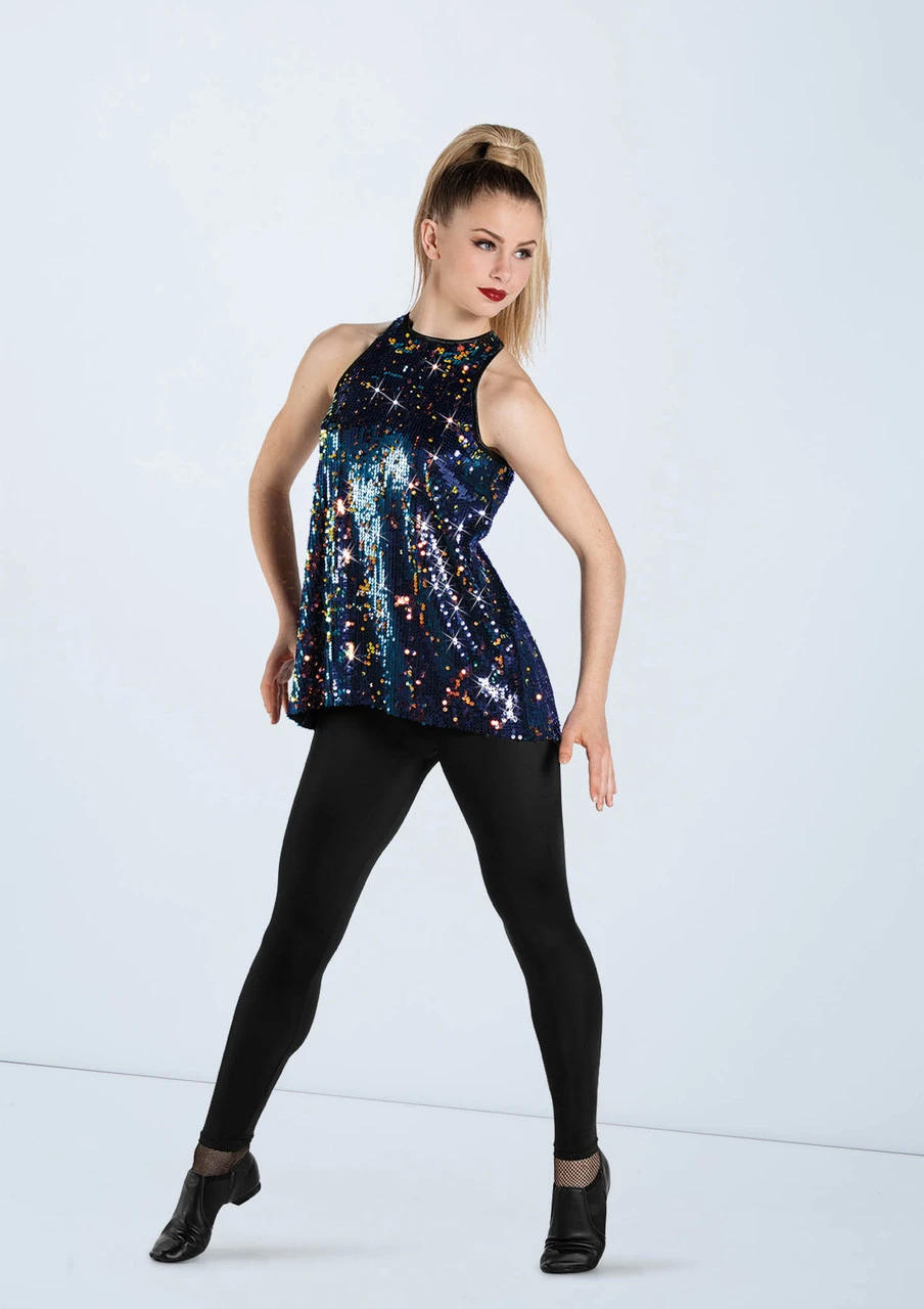 Weissman Ultra Sparkle Flyaway Tank Top 5 Weissman Ultra Sparkle Flyaway Tank Top - Image 5