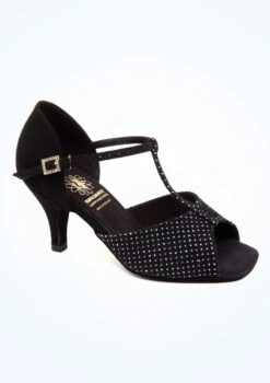 Supadance Lila Dance Shoe 2.5" - Black -Capezi Dance Wear Shop SU1529 MAIN BLK T 97832.1695685143