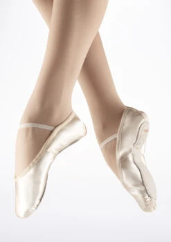 Tappers & Pointers Full Sole Satin Ballet Shoe - Ivory -Capezi Dance Wear Shop TAISSS MAIN IVO T 01961.1698812044