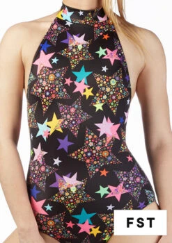 Alegra Girls Patterned Blaine Catsuit -Capezi Dance Wear Shop al c5290 p alegra girls patterned blaine catsuit colour swatch no7 11288.1678871783