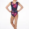 Alegra Spyra Print Gymnastics Leotard