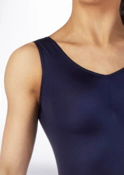 Alegra Girls Shiny Maris Dance Crop Top -Capezi Dance Wear Shop al s5264 alegra girls shiny maris dance crop top blue colour swatch 51210.1678878305