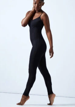 Alegra Basic Camisole Unitard - Black -Capezi Dance Wear Shop alc0125 black front 3t 01566.1691191550