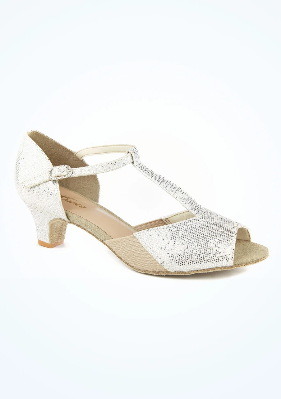 So Danca T-Strap Sparkle Open Toe Ballroom Shoe 1.5" 4 So Danca T-Strap Sparkle Open Toe Ballroom Shoe 1.5" - Image 4
