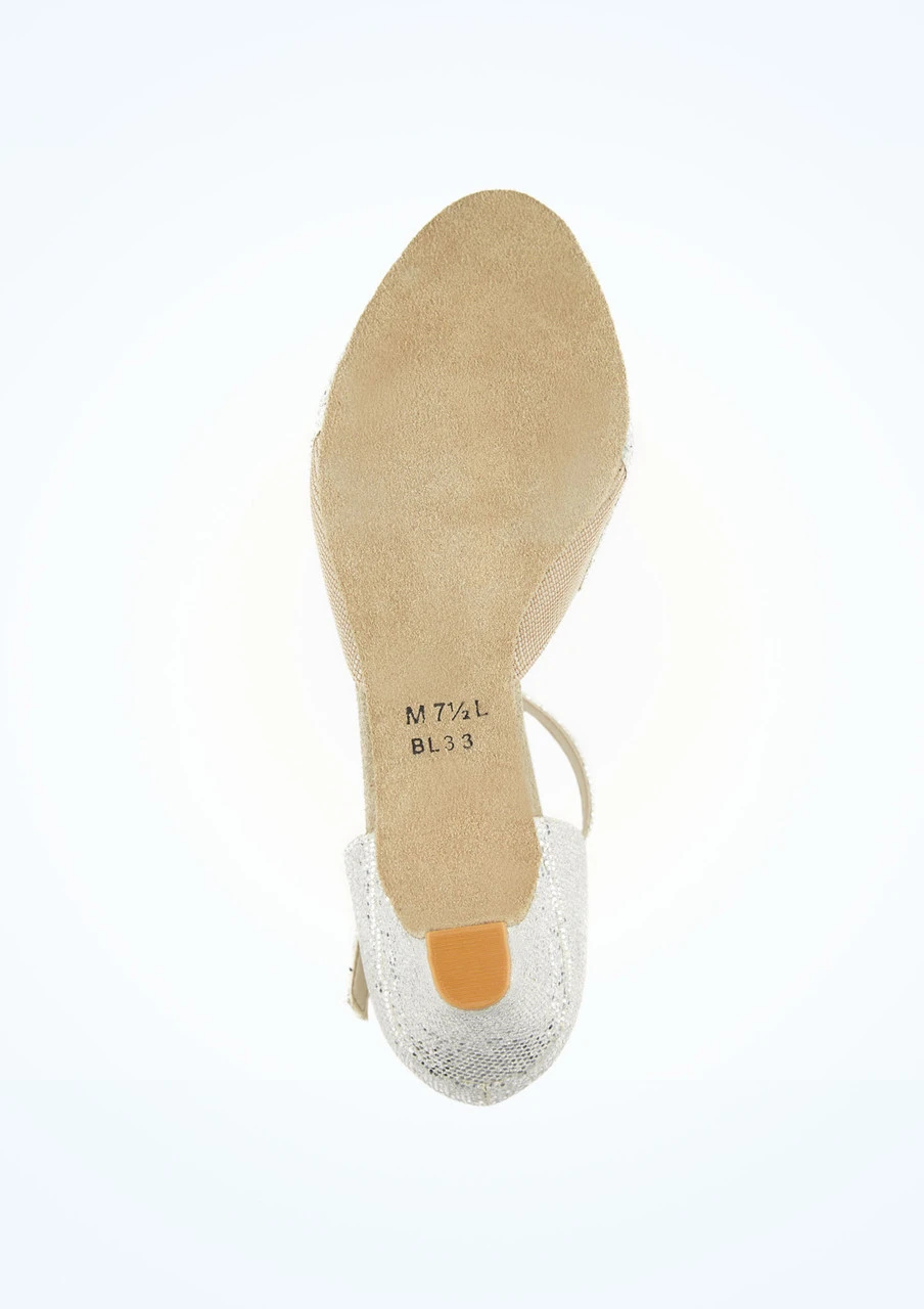 So Danca T-Strap Sparkle Open Toe Ballroom Shoe 1.5" 6 So Danca T-Strap Sparkle Open Toe Ballroom Shoe 1.5" - Image 6