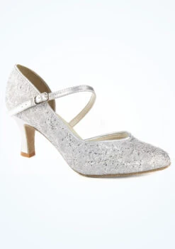 So Danca Sparkle Ballroom Shoe 2.5" -Capezi Dance Wear Shop bl 504 so danca sparkle ballroom shoe 2 5 silver main image 63185.1678885563
