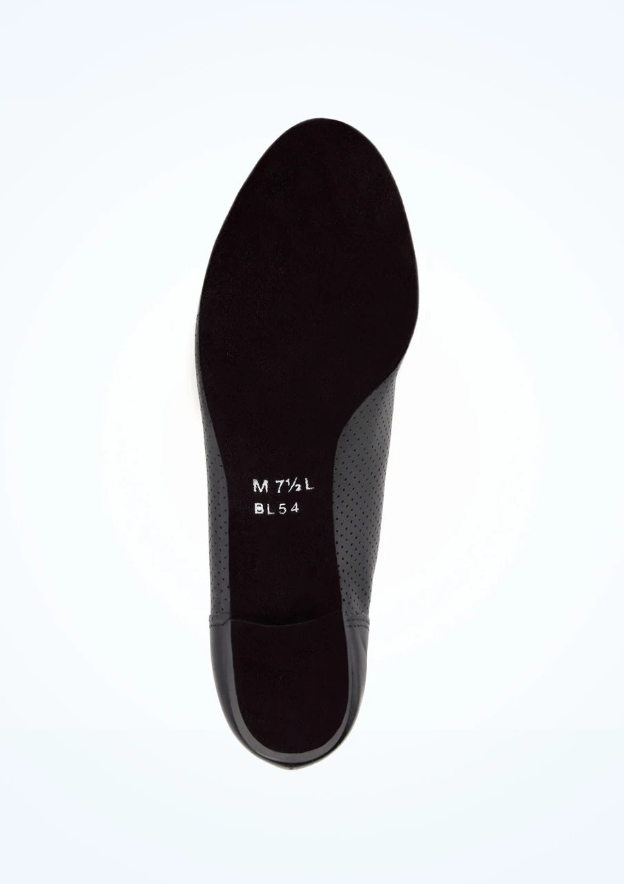 So Danca Lace Up Practice Shoe 1.5" - Black 3 So Danca Lace Up Practice Shoe 1.5" - Black - Image 3